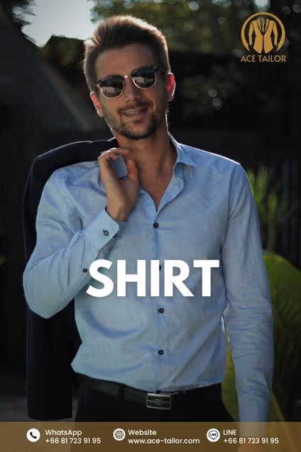 Professional Work: Solid colors in cotton (e.g., light blue, white, navy) are perfect for corporate environments.