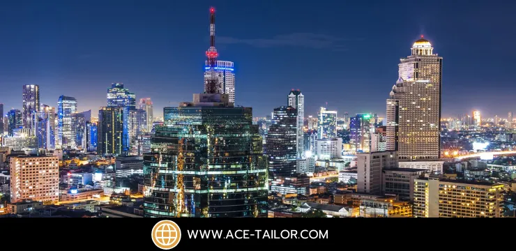 International tailoring services by Ace Tailor (Thailand)