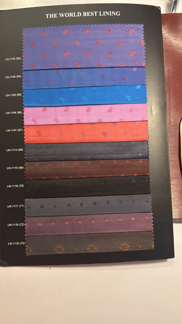 In addition to fabrics, we will guide you through various styles, fits, and designs. Whether you’re looking for a sharp suit, a chic dress, or casual wear