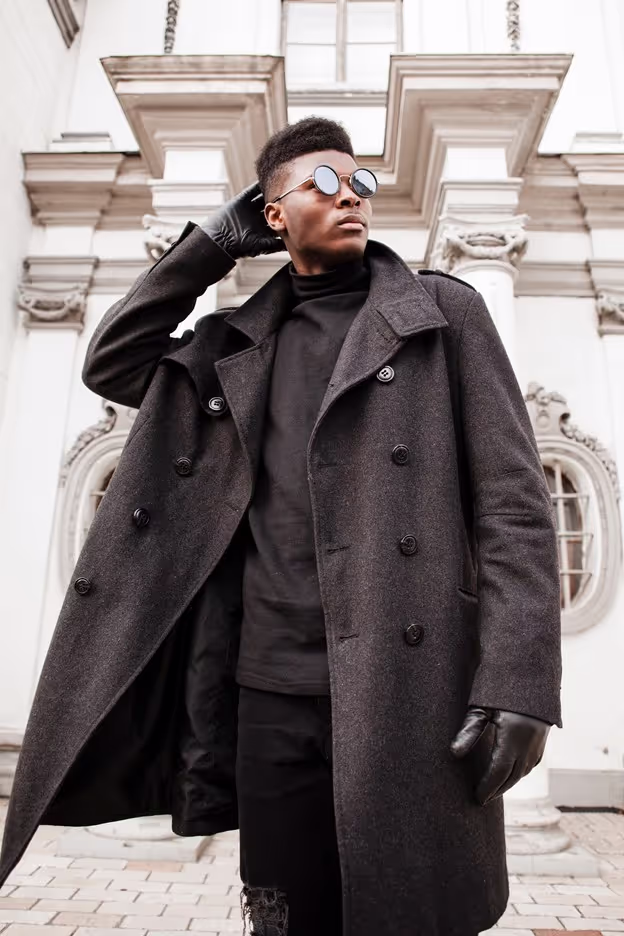 Cashmere is a luxurious and warm fabric that is perfect for winter overcoats. It is made from the soft undercoat of the cashmere goat, and is known for its exceptional softness, warmth, and durability. Cashmere overcoats are lightweight yet incredibly warm, making them ideal for cold weather conditions.