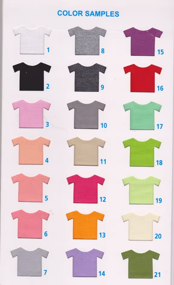 includes polo shirts, t-shirts, hoodies, jersey jackets, and uniforms tailored specifically for sports like football and basketball.