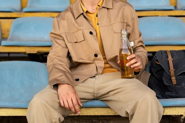 Semi-Formal Occasions: Classic safari suits in navy or beige can be worn to semi-formal occasions, such as cocktail parties or evening events.