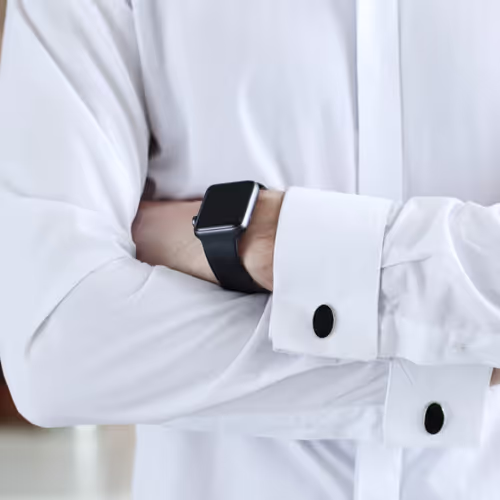 Custom placement (cuffs, pockets, placket), choice of fonts, colors	Rarely included or limited monogram options
