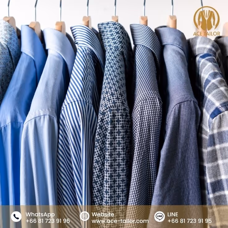 Regularly dry clean or wash your suits, trousers, and shirts to retain their shape and freshness.