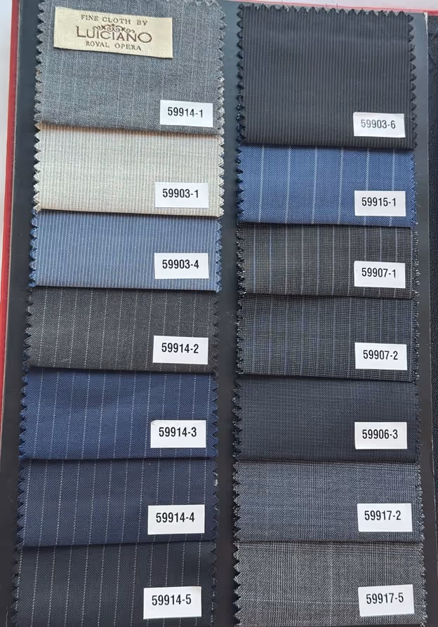 Choose the type of garment: suits, shirts, dresses, jackets, or traditional attire.