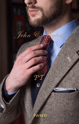 Notch Lapel: A standard notch lapel is generally a safe choice, as it provides a balanced look without overpowering the frame.