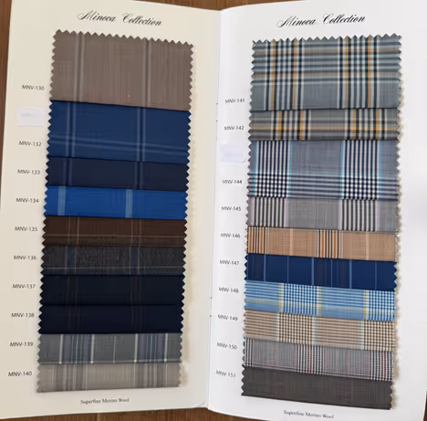 Avoid Oversized Patterns: Steer clear of large checks or horizontal stripes, which can widen the figure visually.