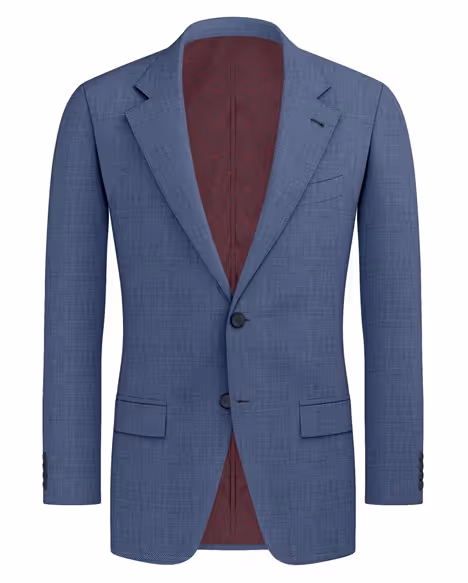 Single-Breasted: A single-breasted jacket is also preferable here to avoid adding bulk.